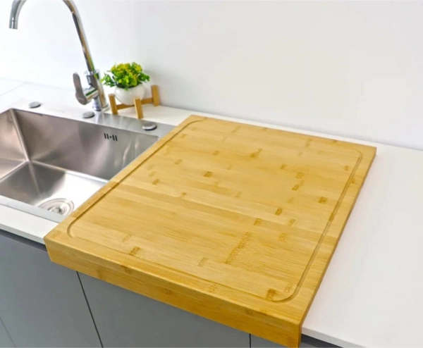 Ahşap Tezgah Üstü Kesme Tahtası Küçük Boy Çok Renkli