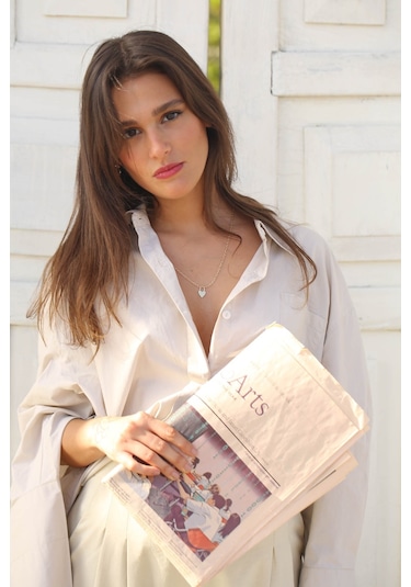 Reis Kuyumculuk T9424 70s Heart Altın  Kolye