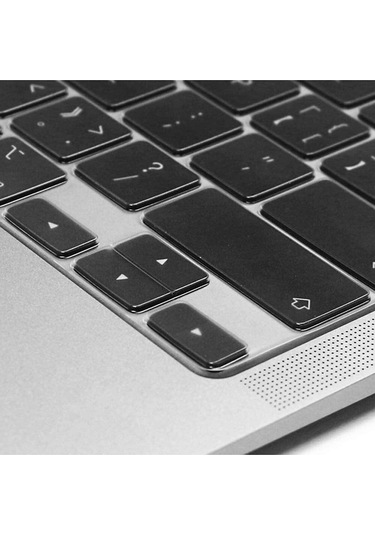 Macbook Pro 13 Inc 2020/2022 M1/m2 A2338 Uyumlu Türkçe Q Klavye Slim Silikon Klavye Koruyucu Kılıf Çok Renkli