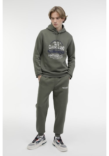 Kinetix Me Percy-b 17ed08 3pr Haki Erkek Sweatshirt 000000000101450075