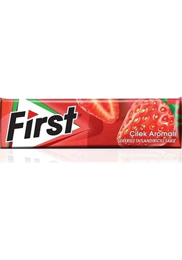 First Stick Çilek Aromalı Sakız X 24 Adet