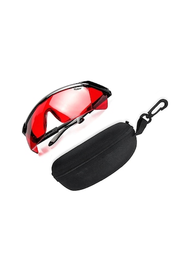 Jokmae Ayarlanabilir Kırmızı Lazer Emniyet Gözlüğü - Döner Çizgi Modu