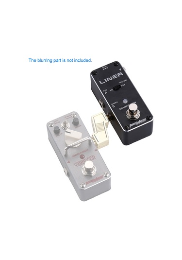 Xindoker Aroma At-07 Tam Metal Kasa Elektro Gitar Tünleyici, Doğru Bypass, 430-450hz Aralığı, Ekran Göstergeli Tek Blok Efekt Pedalı