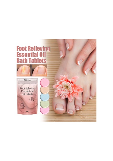 Eelhoe Ayak Giderici Esansiyel Yağ Banyo Tabletleri Çok Renkli