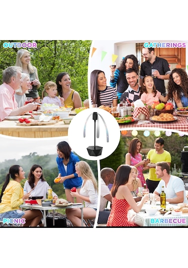 Jialan 2 Adet Masa Sineği Kovucu, Sivrisinek Kovucu, Sivrisinek