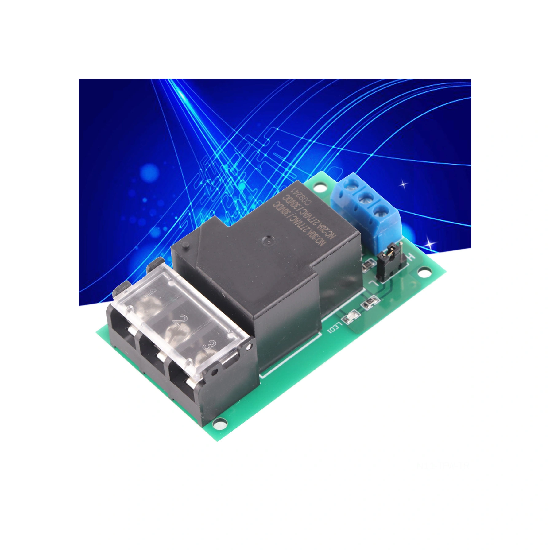 Tenfowee Tek Yollu 30a Röle Modülü - Optik Kopple İzole - Yüksek/düşük Seviye Tetikleyici - 12vdc - Yüksek Güçlü - Yyg-2