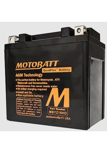 Motobatt Quadflex 4 Kutup 16 5 Ah 240 Cca Agm Akü