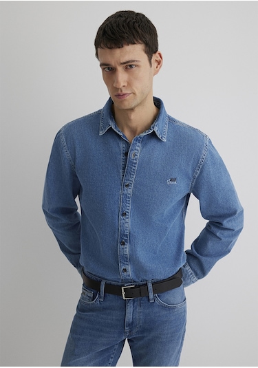 Mavi - Roy Lux Black Mavi Jean Gömlek 0210496-87937 Mavi