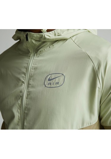 M Nsw Sw Air Run Jkt Yeşil Erkek Koşu Ceketi Yeşil