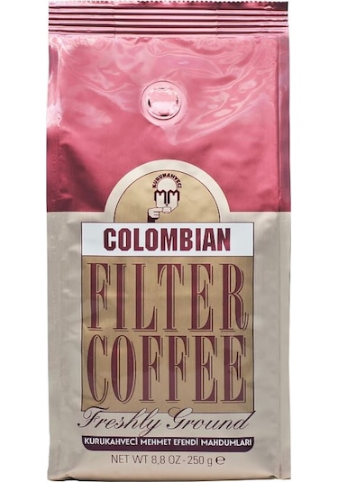 Kurukahveci Mehmet Efendi Colombian Filtre Kahve 250 G