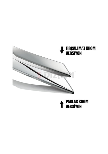 S-dizayn Vw Tiguan Krom Ön Tampon Çıtası 2020-2024 Mat Krom