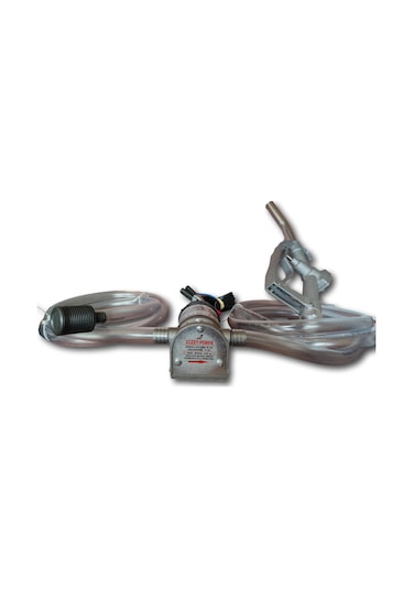 12 Volt 3/4''sıvı Aktarma Pompası+tabanca+5 M Hortum Seti