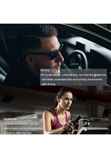 Et Bluetooth Kulaklık Kablosuz Kulaklık Handsfree Kulak Kancası Su Geçirmez Gürültü Önleyici Kulaklık Mic İle Android Iphone Uyumlu Gümüş Gümüş