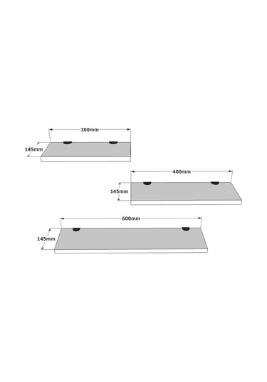 Robin Home Raffi Duvar Rafı Dekoratif No 17 Çam