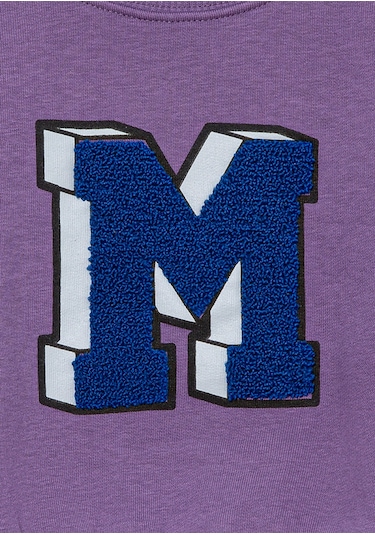 Mavi - M Logo Baskılı Mor Sweatshirt 7s10079-88135 Mor