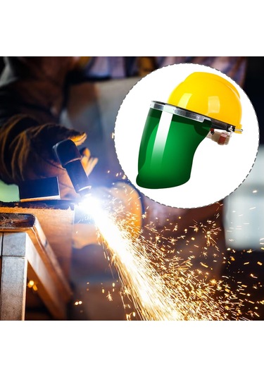 Suntek Kaynak Davlumbazları Pc Mercek Alüminyum Parantez Yeşil