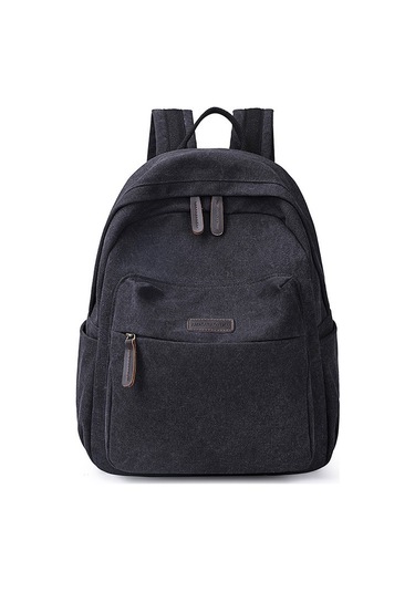 Gençler İçin Şık Ve Pratik Okul Çantası, Günlük Kullanıma Uygun Sırt Çantası Siyah