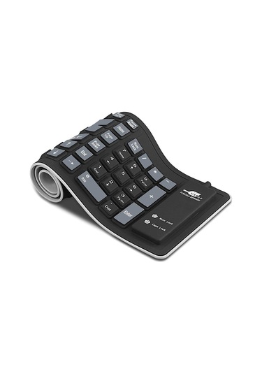 Geeksen "taşınabilir Katlanabilir Usb Silikon Klavye - Sessiz, Su Geçirmez, 103 Tuşlu Pc/laptop İçin"