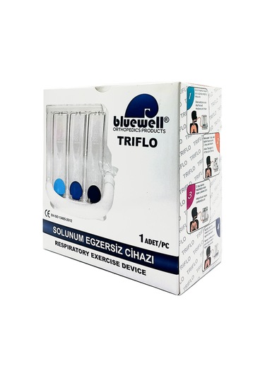 Bluewell Solunum Egzersiz Cihazı Triflo 3 Top