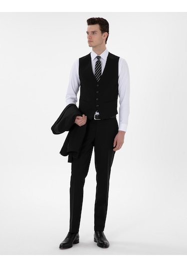 Pierre Cardin Erkek Siyah Takım Elbise 50304115-vr046 Siyah