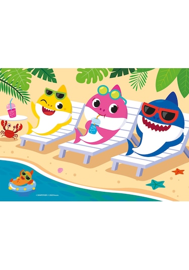 Clementoni 2 X 20 Parça Baby Shark Puzzle