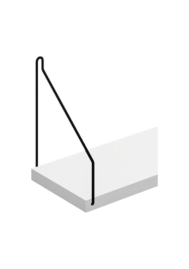 Roomiehome Duvar Rafı Kitaplık Mutfak Banyo Yaşam Alanı 3 Lü Set 15X55 Cm