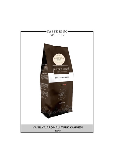 Caffe Rino Türk Kahvesi Vanilya Aromalı 250 G