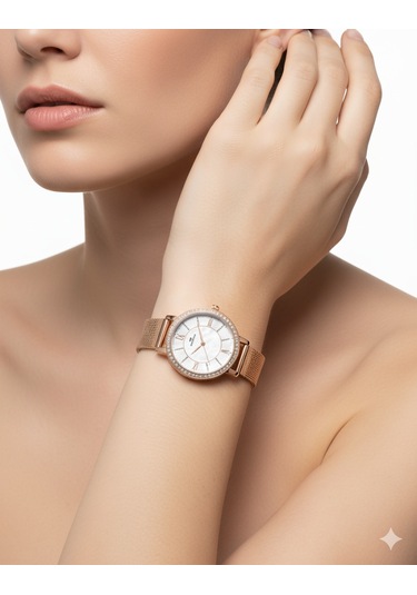 For Motion Kadın Kol Saati Altın Renk, Beyaz Kadran - B01320d, 2 Yıl Garantili Altın For Motion Kadın Kol Saati Altın Renk, Beyaz Kadran - B01320d, 2 Yıl Garantili Altın