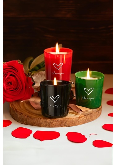 Selka Home Parole Cam Bardak Mum 3 x 110 G