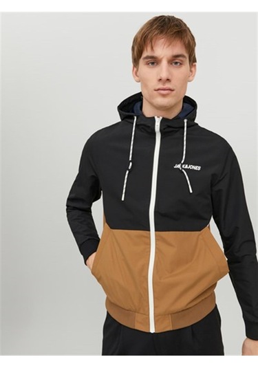 Jjerush Hood Bomber Noos Black-black Siyah