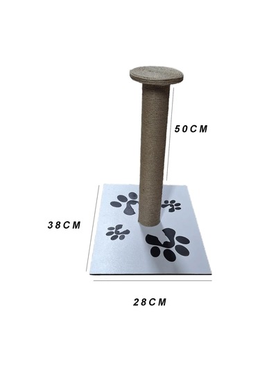 Kedi Tırmala Tahtası Lazer Kesim Ahşap Resimli6