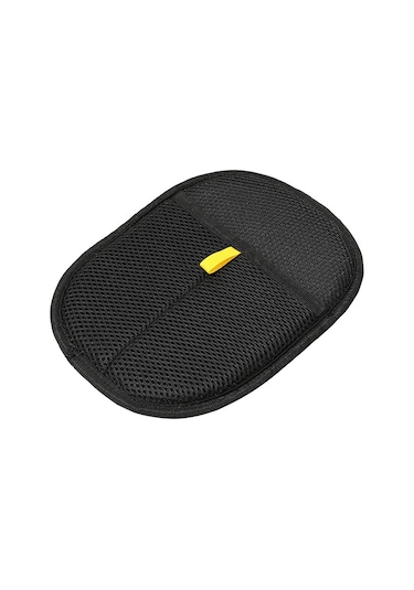 Maiyame Çift Taraflı Silikon Tüy Alma Eldiveni - Kedi Köpek Bakımı, Tüy Temizleme, Saç Dökümü Önleme - Siyah Opp Paket Siyah