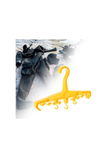 Suntek Wetsuit Askısı Bcd Bc Şnorkel Için Askı Tüplü Sarı Sarı