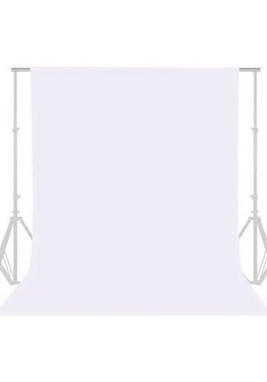 Willowhaven 1 Adet Fotoğraf Stüdyosu Canlı Yayın Düz Yeşil Beyaz Siyah Chromakey Fon Perdesi 100x150cm Beyaz