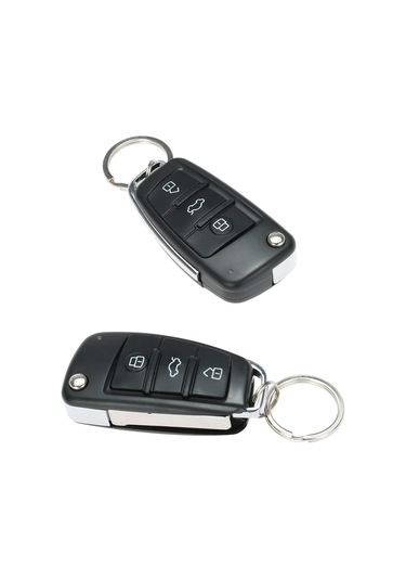Lemestar Audi Tasarımı Led Uyarılı 3 Tuşlu Kablosuz Araç Kilidi Ve Açma Sistemi