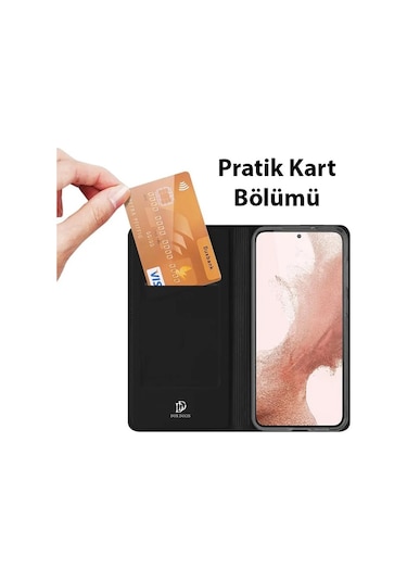Dux Ducis Sm Galaxy S23 Plus Skin Pro Flip Cover Kapaklı Kılıf
