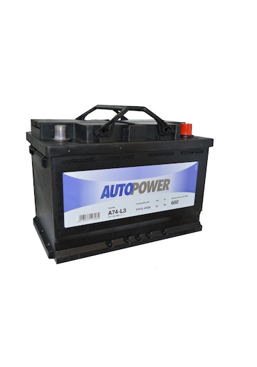Autopower A74-L3 12 V 74 Ah 680 A Akü Fiyatları, Özellikleri ve Yorumları