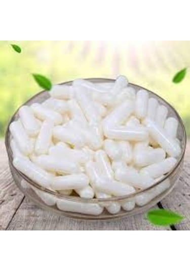 Beyaz Renk Jelatin Boş İlaç Kapsülü No :2 (150-370 mg) 250 ADET