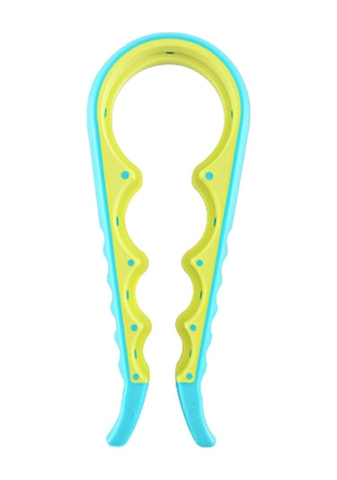 Çok İşlevli Dördü Bir Arada Konserve Açacağı, Basit Şişe Açacağı, Yüksek Kaliteli Konserve Açacağı Aracı, Şişe Kapağı Mavi Çok Renkli