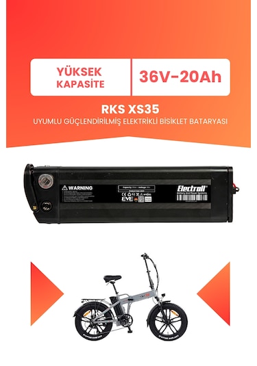 Rks Xs35 Uyumlu 36v 20ah Yüksek Kapasite Batarya