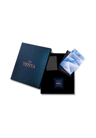 Venta 0.09 Karat 14K Mineli Baget Pırlanta Kolye