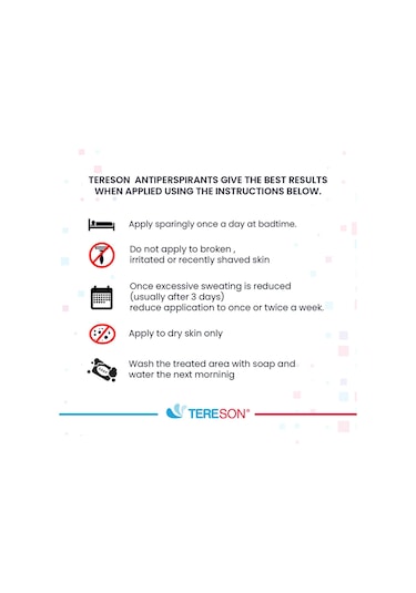 Tereson El Ayak ve Koltuk Altı Terleme Önleyici Unisex Solüsyon Sprey 50 ML