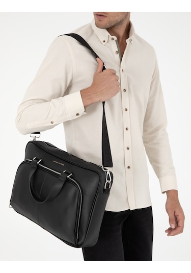 Pierre Cardin Erkek Siyah Çanta 50301239-vr046 Siyah