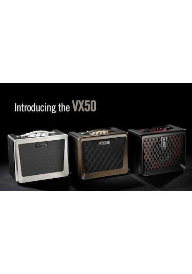 Vox VX50 50W 1x8 Acoustic Guitar Combo Amp AG Akustik Gitar Amfis