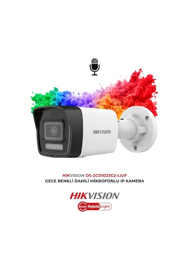 Ds-2cd1023g2-lıuf 2mp 30m Gece Görüşlü Poe Bullet Ip Kamera