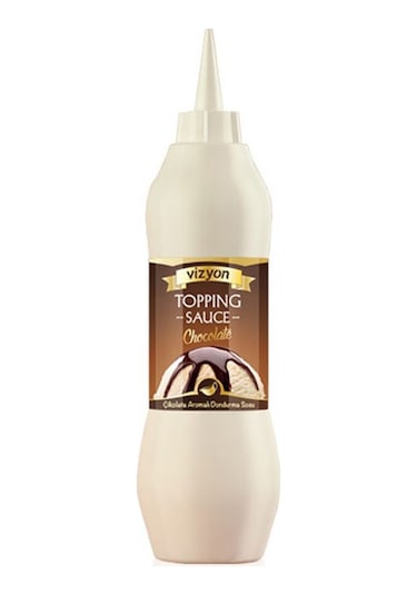 Vizyon Çikolata Aromalı Topping Dondurma Sosu 1 KG