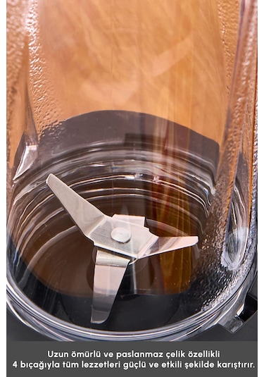 Karaca Smooth And Crush 500 W Personal Kişisel Smoothie Blender