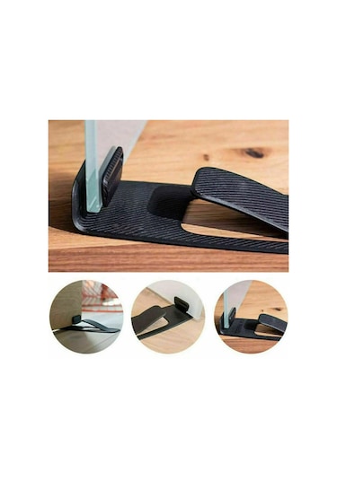 Porsima Yapışkanlı Kapı Stoperi - 5'li Kapı Kapı Altı Takozu