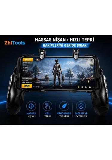 Zhltools Telefon Oyun Pubg Tetik Aparatı Gamepad