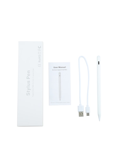 İnce Uçlu Evrensel Aktif Dokunmatik Kapasitif Stylus Kalem